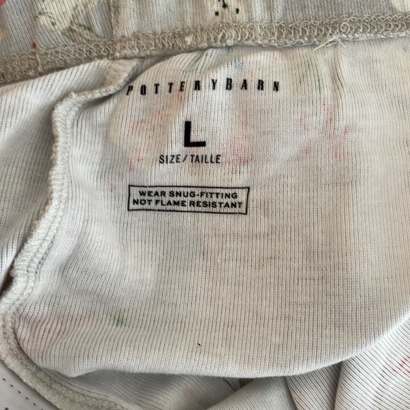 Pottery Barn Kids Snow Day Gnomes Pajamas Size 12, NWOT - Picture 6 of 12